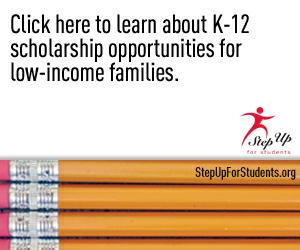 K-12 Scholarship opportunities for low-income families